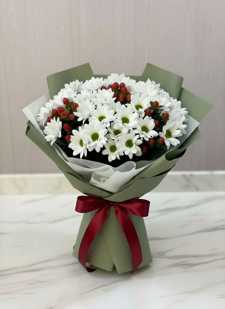 Букет цветов из: Хризантемы в Ассоколае