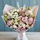 Букет цветов из: Альстромерии и Розы в Ассоколае