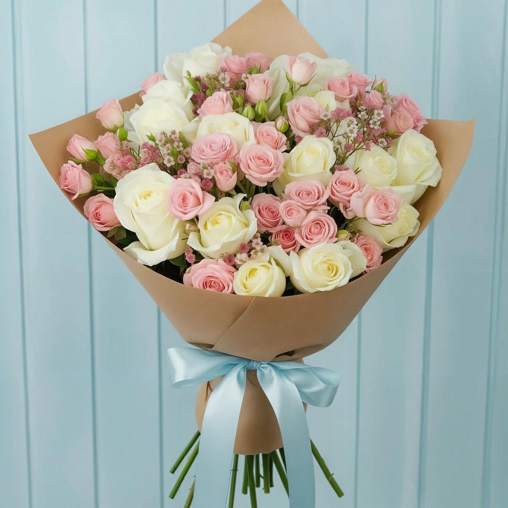 Букет цветов из: Розы в Ассоколае