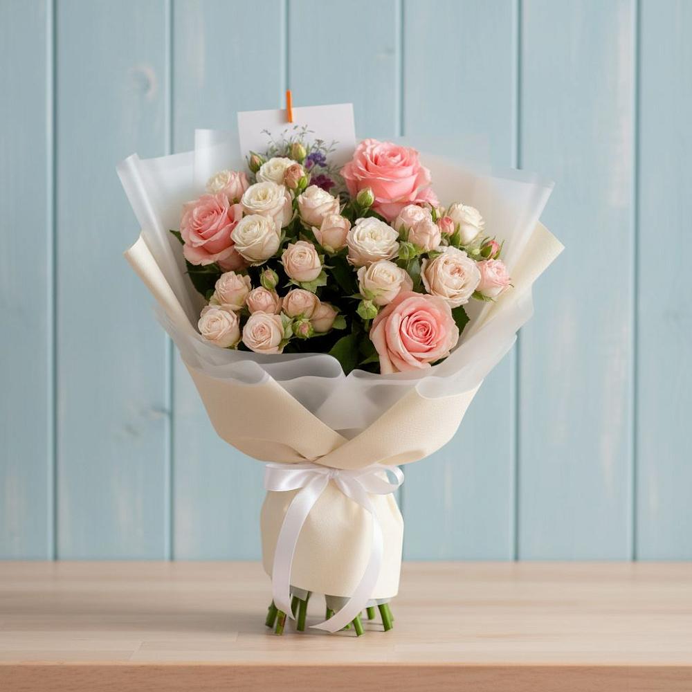 Букет цветов из: Розы в Ассоколае