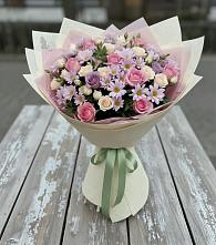 Букет цветов из:  Розы и Хризантемы #REPLACE_PRED# Ассоколае