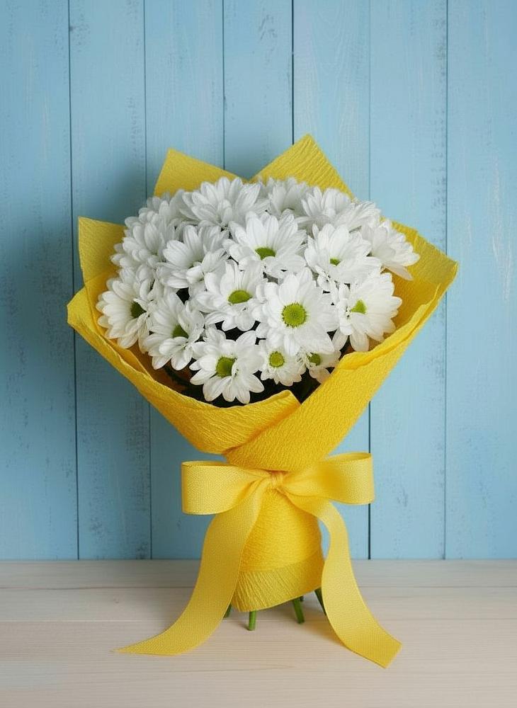 Букет цветов из: Хризантемы в Ассоколае