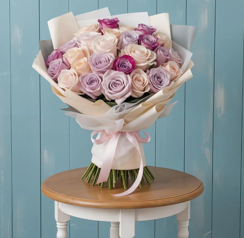 Букет цветов из: Розы в Ассоколае