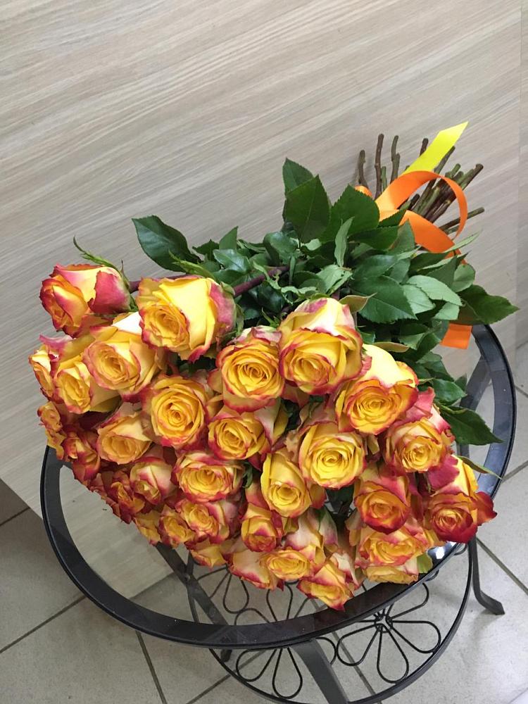 Букет Желтые розы в Ассоколае