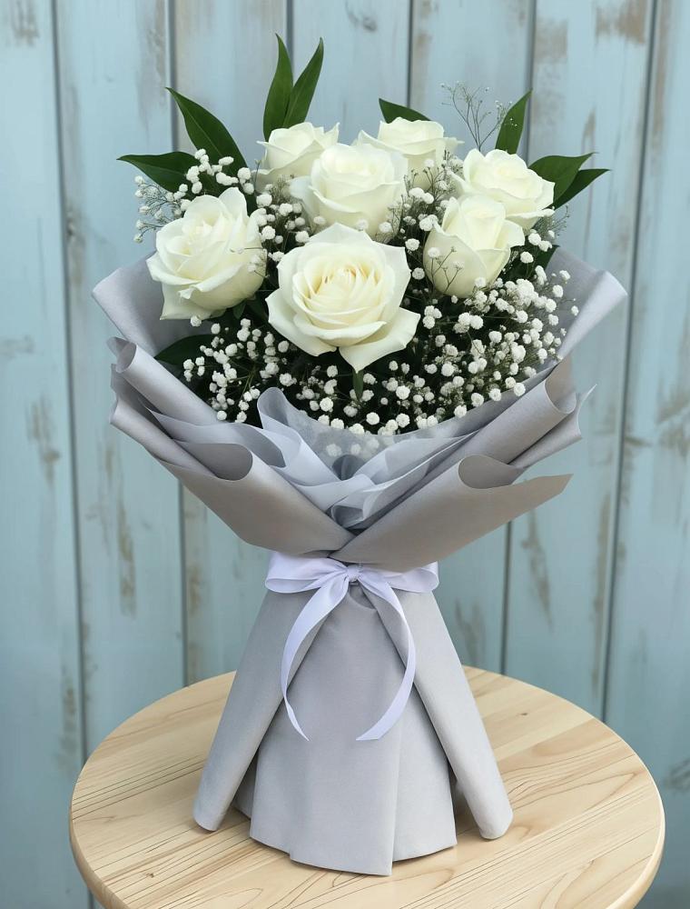 Букет цветов из: Розы в Ассоколае