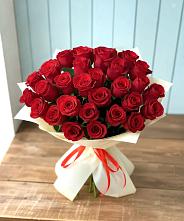 Букет 29 Красных роз в Ассоколае