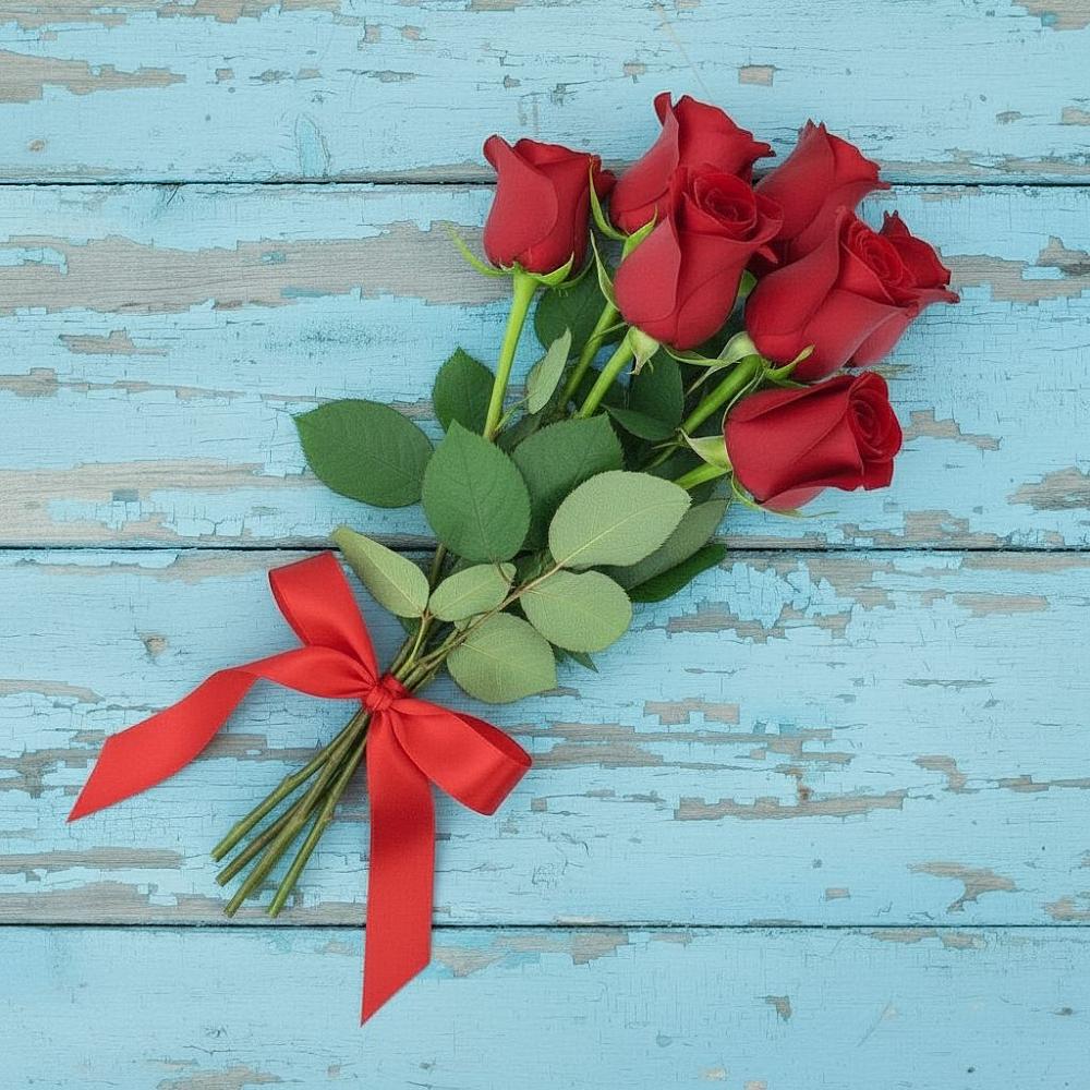 Букет Красные розы в Ассоколае