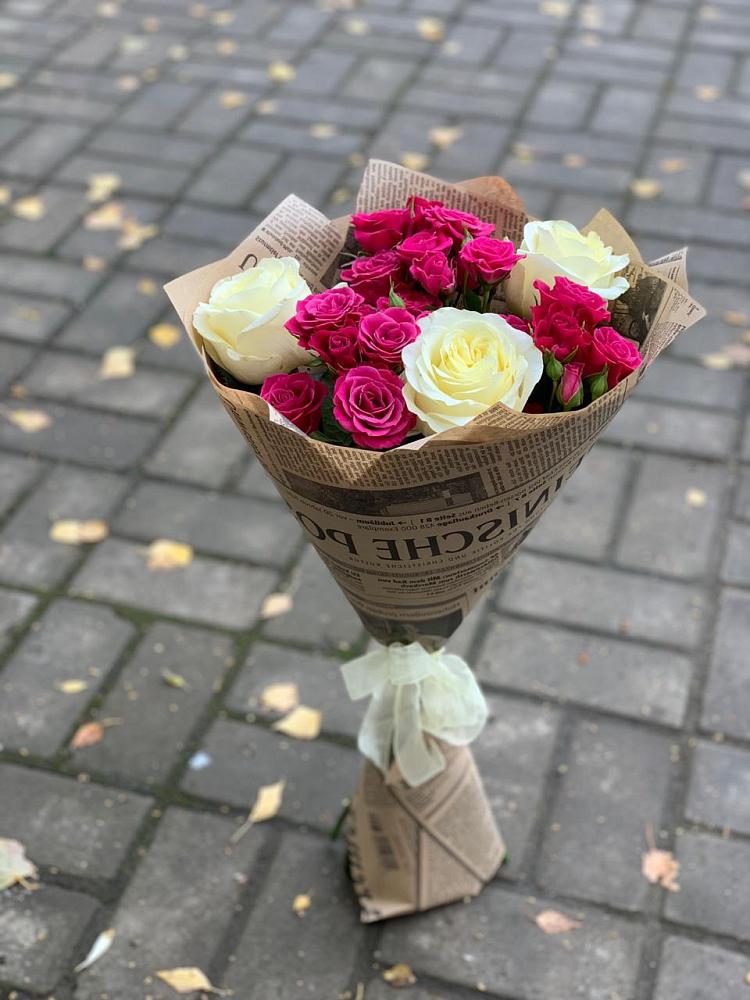 Букет цветов из: Розы в Ассоколае