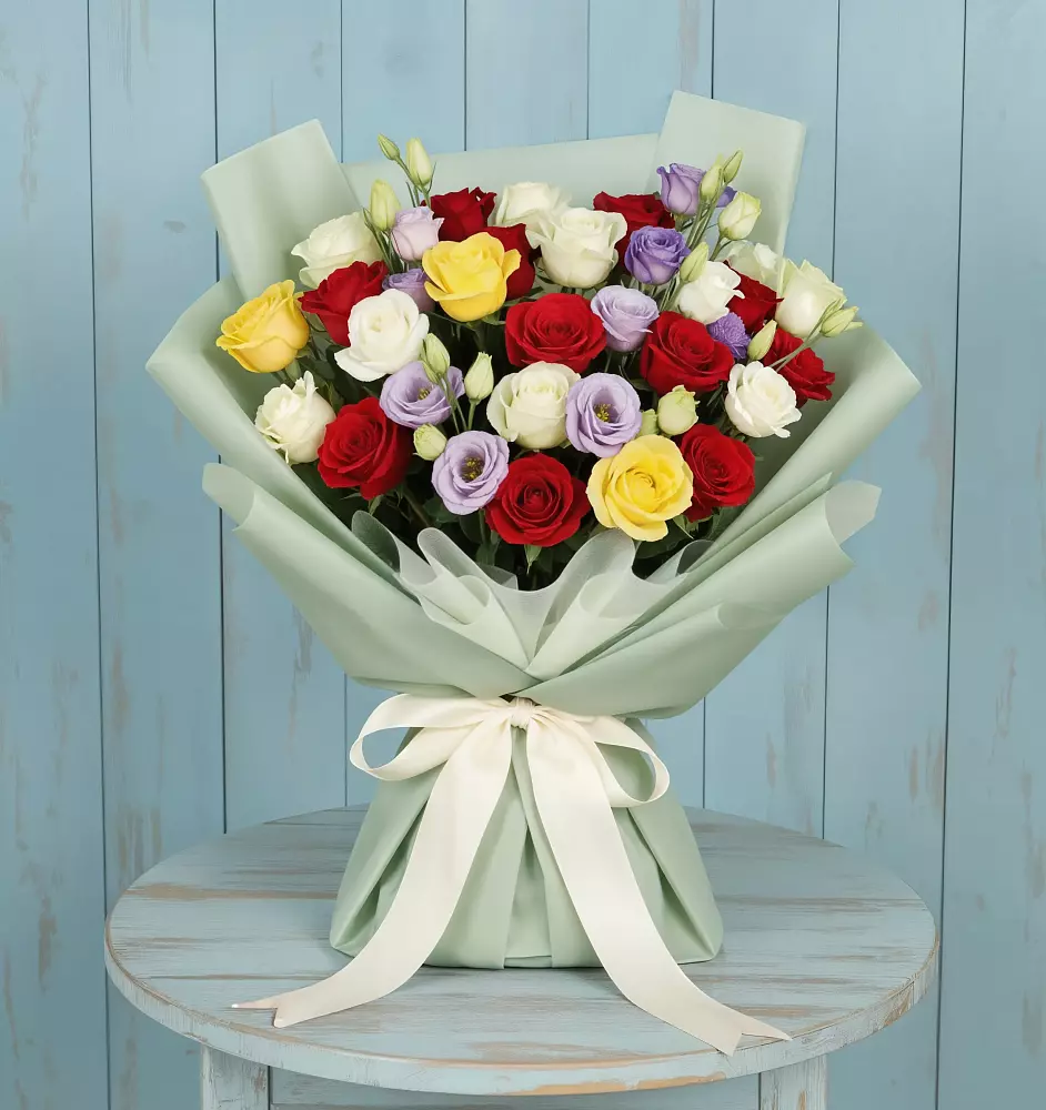 Букет цветов из: Розы в Ассоколае