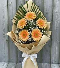 Букет цветов из:  Герберы в Ассоколае