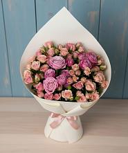 Букет цветов из:  Розы #REPLACE_PRED# Ассоколае